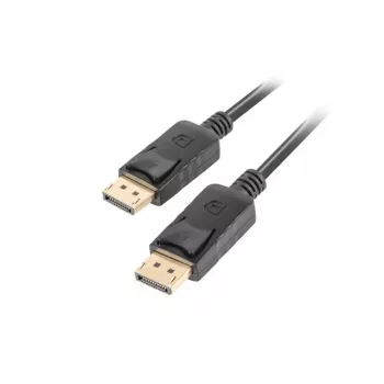 LANBERG καλώδιο DisplayPort M/M 19 Pin V1.2 4k 1,8 m μαύρο