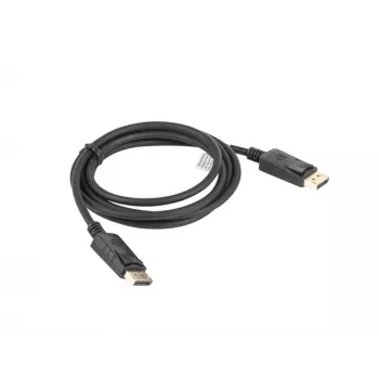 LANBERG καλώδιο DisplayPort M/M 19 Pin V1.2 4k 1,8 m μαύρο