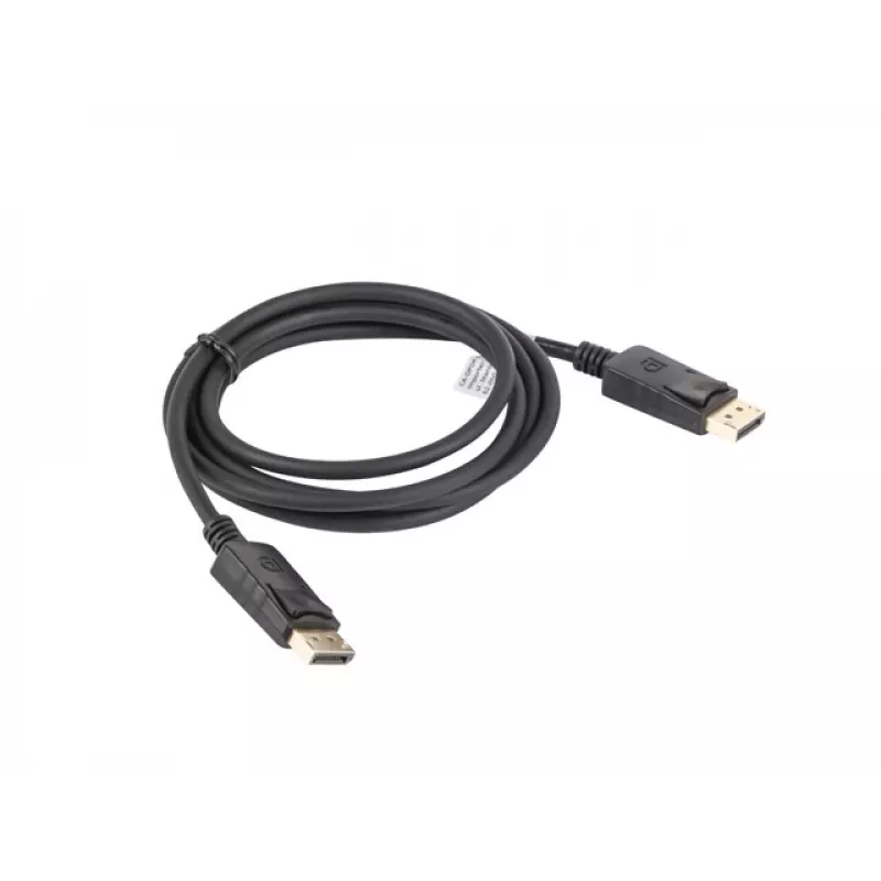 LANBERG καλώδιο DisplayPort M/M 19 Pin V1.2 4k 1,8 m μαύρο