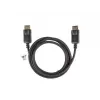 LANBERG καλώδιο DisplayPort M/M 19 Pin V1.2 4k 1,8 m μαύρο