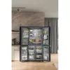Whirlpool WQ9I FO2BX EF Ψυγείο Side-by-Side Ελεύθερο 592 L Μαύρο