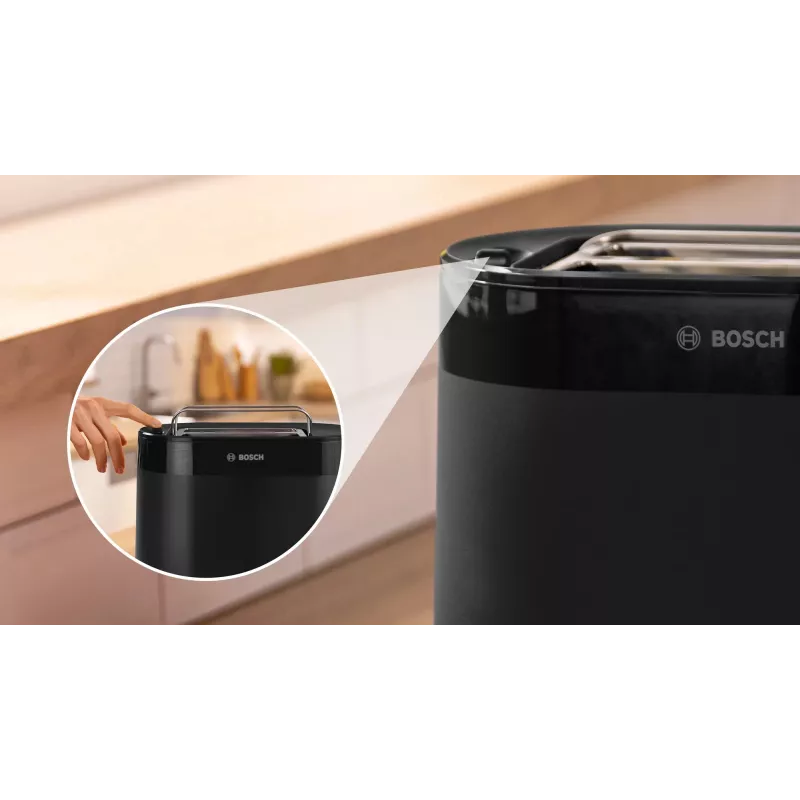 Bosch TAT2M123 Τοστιέρα 6 2 φέτες 950 W Μαύρο