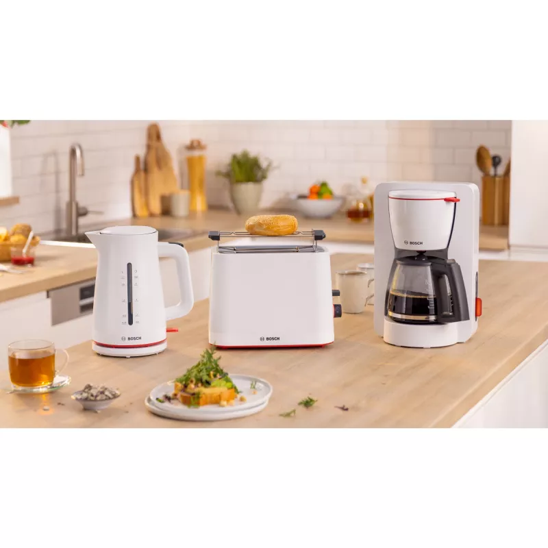 Bosch TAT3M121 Τοστιέρα 4 φέτες 950 W Λευκό