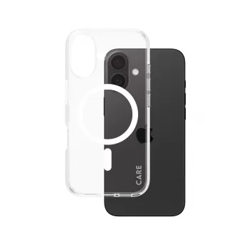 PanzerGlass CARE™ by ® Urban Combat Θήκη διαφανής με λευκό MagSafe iPhone 16