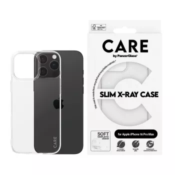 PanzerGlass CARE™ by ® X-Ray Θήκη iPhone 16 Pro Max, Θήκη, Apple, Apple - iPhone 16 Pro Max, Διαφανής