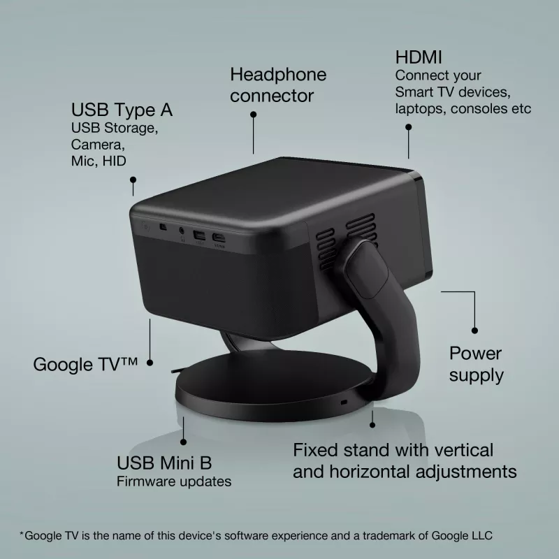 Epson EF-22B προβολέας Standard 3LCD 1080p (1920x1080) μαύρο
