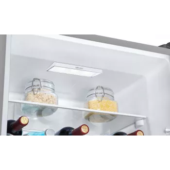Ψυγειοκαταψύκτης Gorenje N619EAXL4 SI, 304 L, No Frost (ψυγείο), SN-N, 6 kg/24h, E, γκρι