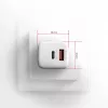 Φορτιστής για φορητές συσκευές Axagon ACU-PQ20W Universal λευκό