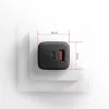 Axagon ACU-PQ30 PD3.0 & QC4+ 2xOUTPUTS επιτοίχιος φορτιστής 30W