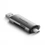 Axagon CRE-SAC SuperSpeed USB-C+USB-A αναγνώστης καρτών 5 Gbit/s