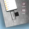 Axagon CRE-SAC SuperSpeed USB-C+USB-A αναγνώστης καρτών 5 Gbit/s