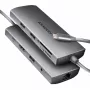 Axagon HMC-8HLSA, USB 5Gbps Hub, 3x USB-A, HDMI 4K/60Hz, RJ-45, SD/microSD, Ήχος, PD 100W