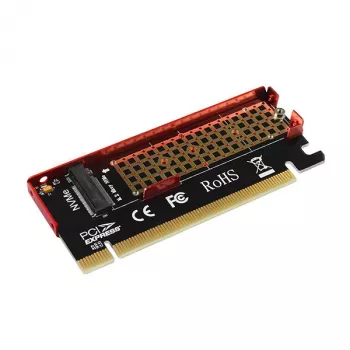 Axagon PCEM2-S PCIe x16 - M.2 NVMe M-Key προσαρμογέας υποδοχής, με παθητική ψύκτρα αλουμινίου