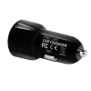 Axagon PWC-5V5 SMART Auto φορτιστής 24W, 2x θύρα USB-A, 5V/2,4A + 5V/2,4A