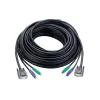 Καλώδιο KVM ATEN PS/2 HDB 1,2 m Μαύρο