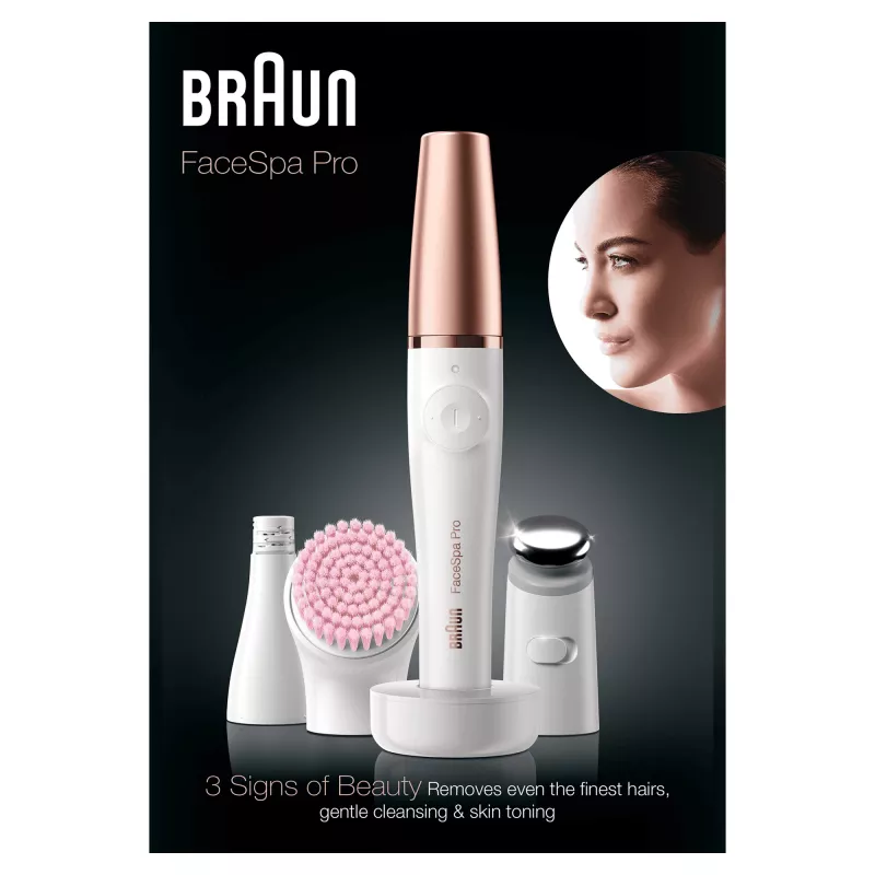 Braun Αποτριχωτική προσώπου 81636295, λευκό/μπρονζ