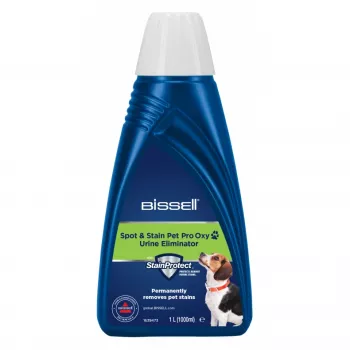 Bissell Spot & Stain Pet Pro Oxy, Καθαριστικό χαλιών, υγρό, χαλί, μοκέτα, ταπετσαρία, 1000 ml, 1,04 kg