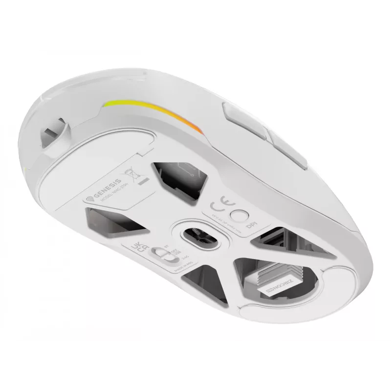 GENESIS NMG-2194 Ποντίκι Gaming Αμφιδέξιο Bluetooth + USB Type-C Οπτικό 26000 DPI