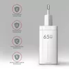 Axagon ACU-DPQ65W PD3.0 & QC4+ 3x ΕΞΟΔΟΙ φορτιστής τοίχου 65W