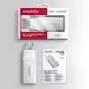 Axagon ACU-DPQ65W PD3.0 & QC4+ 3x ΕΞΟΔΟΙ φορτιστής τοίχου 65W