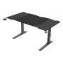 Ίσιο γραφείο υπολογιστή GENESIS NDS-2249 μαύρο MDF 140x75cm