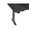 Ίσιο γραφείο υπολογιστή GENESIS NDS-2249 μαύρο MDF 140x75cm
