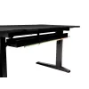 Ίσιο γραφείο υπολογιστή GENESIS NDS-2249 μαύρο MDF 140x75cm