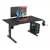 Ίσιο γραφείο υπολογιστή GENESIS NDS-2249 μαύρο MDF 140x75cm