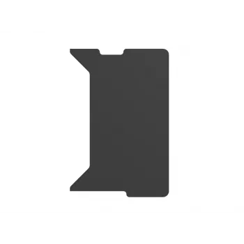 Συμπαγές γραφείο γραφείου genesis NDS-2281 ανθρακί μαύρο, βάθος 50 cm