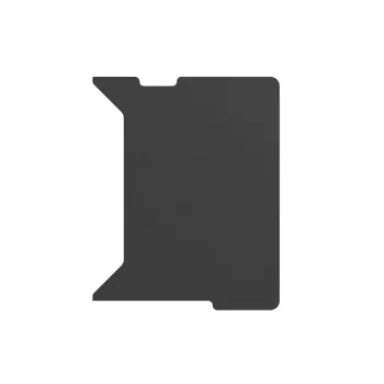 GENESIS NDS-2283 Προσθήκη γραφείου ελεύθερου σχήματος MDF ανθρακί