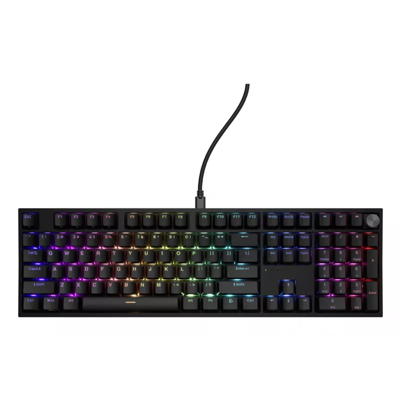 GENESIS THOR 404 Πληκτρολόγιο Universal USB QWERTY Αγγλικό Μαύρο