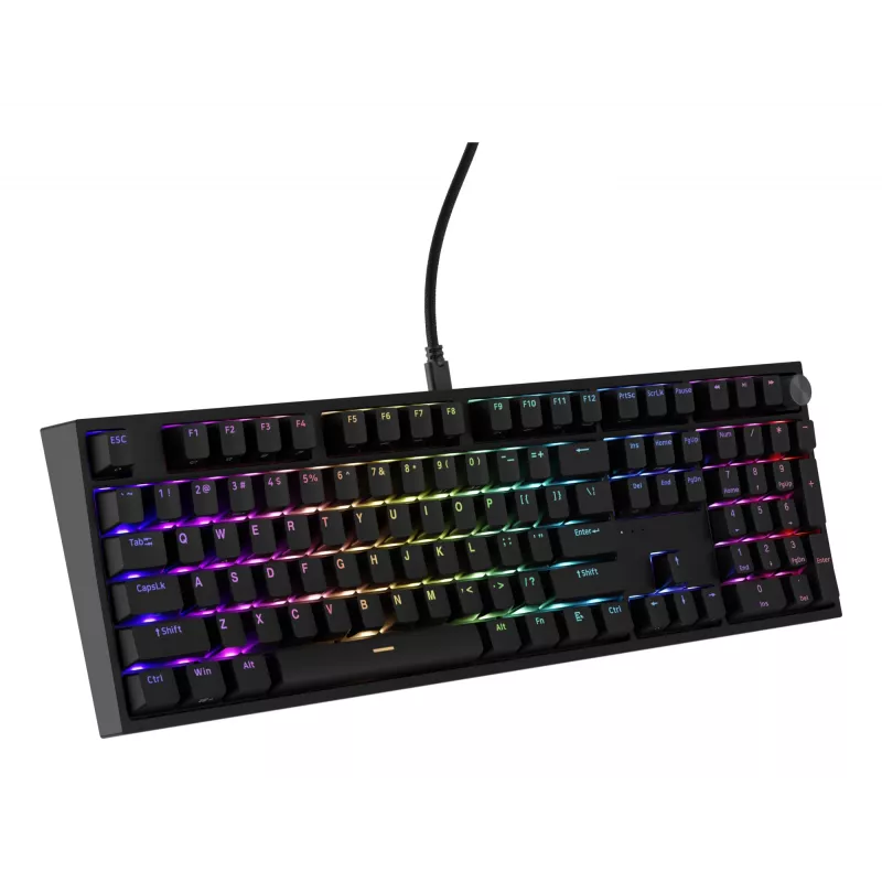 GENESIS THOR 404 Πληκτρολόγιο Universal USB QWERTY Αγγλικό Μαύρο