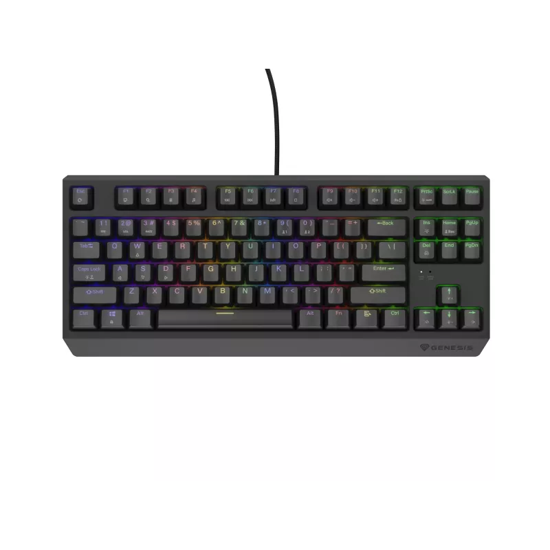 GENESIS Thor 230 TKL Πληκτρολόγιο Gaming USB + RF Wireless + Bluetooth QWERTY Μαύρο