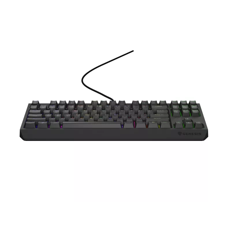 GENESIS Thor 230 TKL Πληκτρολόγιο Gaming USB + RF Wireless + Bluetooth QWERTY Μαύρο