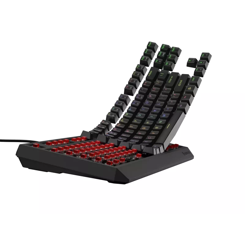 GENESIS Thor 230 TKL Πληκτρολόγιο Gaming USB + RF Wireless + Bluetooth QWERTY Μαύρο
