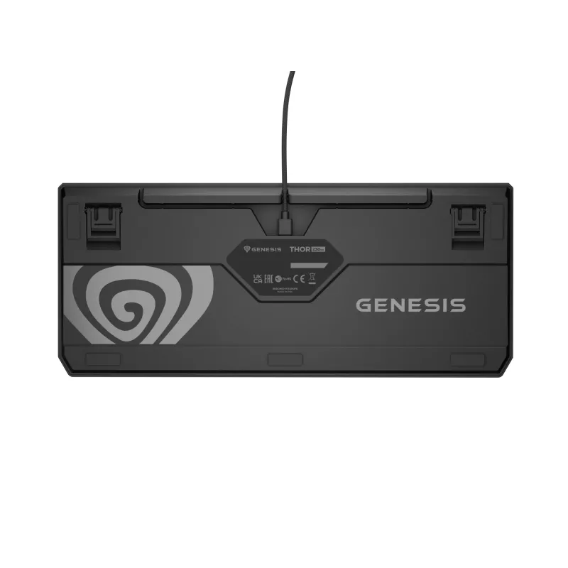 GENESIS Thor 230 TKL Πληκτρολόγιο Gaming USB + RF Wireless + Bluetooth QWERTY Μαύρο