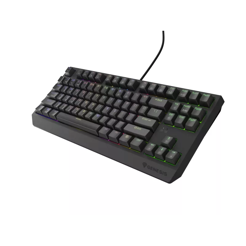 GENESIS Thor 230 TKL Πληκτρολόγιο Gaming USB + RF Wireless + Bluetooth QWERTY Μαύρο