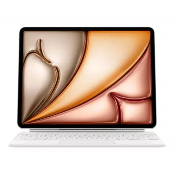 Apple Magic Keyboard QWERTY Σουηδικό Λευκό Trackpad iPad Air 13 inch