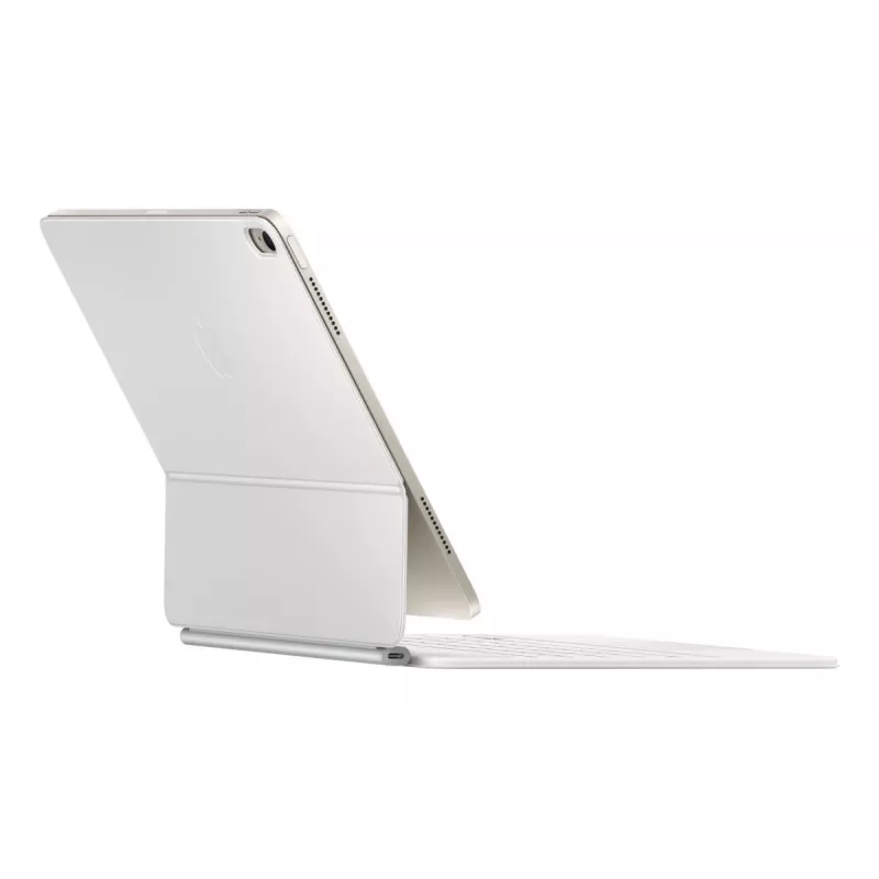 Apple Magic Keyboard QWERTY Σουηδικό Λευκό Trackpad iPad Air 13 inch