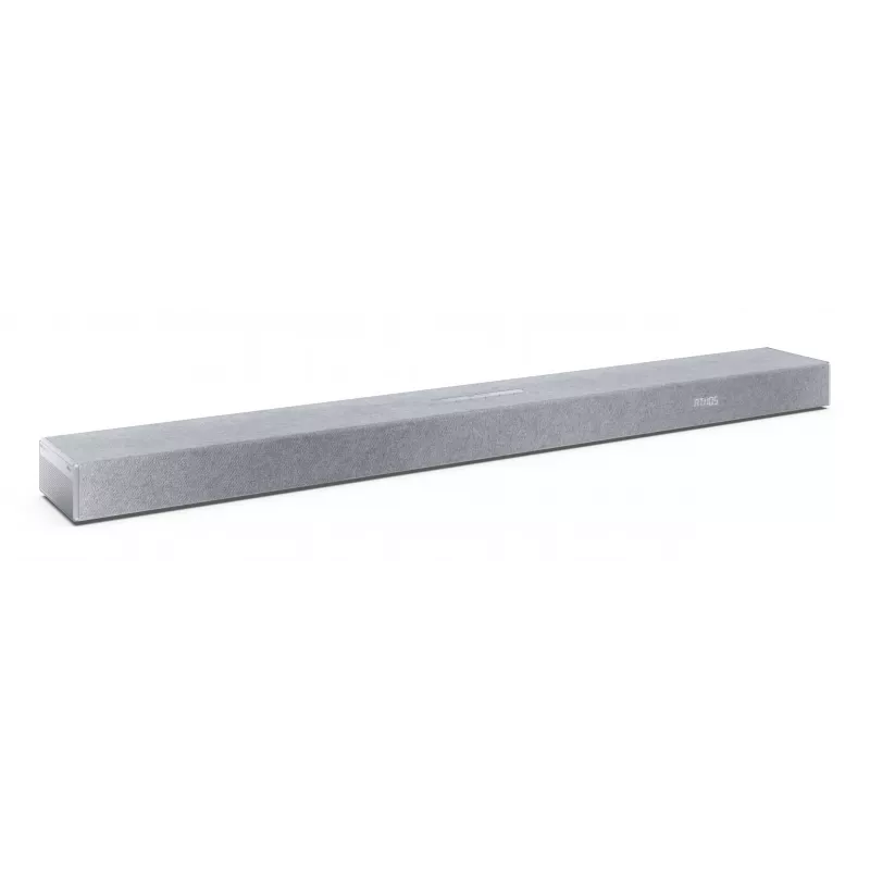 Sharp HT-SBW53121(SL) 3.1.2 Dolby Atmos/DTS:X ηχομπάρα με ασύρματο subwoofer, 550 W, Bluetooth, ασημί