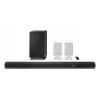 Sharp HT-SBW55121(BK) 5.1.2 Dolby Atmos/DTS:X ηχομπάρα με ασύρματο subwoofer, 650 W, Bluetooth, μαύρη