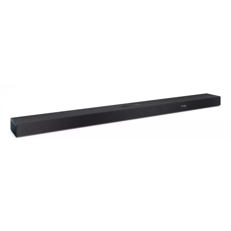 Sharp HT-SBW55121(BK) 5.1.2 Dolby Atmos/DTS:X ηχομπάρα με ασύρματο subwoofer, 650 W, Bluetooth, μαύρη