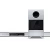 Sharp HT-SBW55121(SL) 5.1.2 Dolby Atmos/DTS:X ηχομπάρα με ασύρματο subwoofer, 650 W, Bluetooth, ασημί