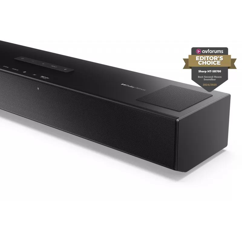 Sharp HT-SB700 Ηχόμπαρα Ηχείο Μαύρη 2.0.2 κανάλια 140 W