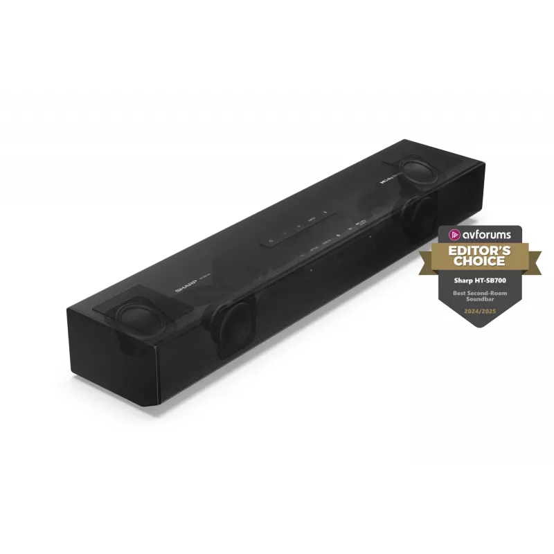 Sharp HT-SB700 Ηχόμπαρα Ηχείο Μαύρη 2.0.2 κανάλια 140 W