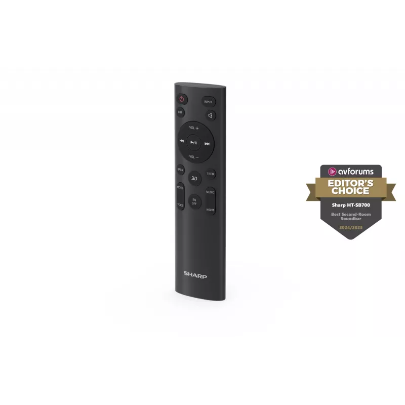 Sharp HT-SB700 Ηχόμπαρα Ηχείο Μαύρη 2.0.2 κανάλια 140 W