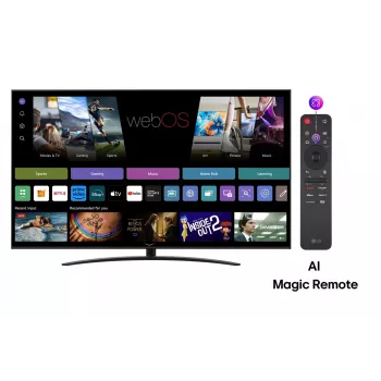 LG NanoCell AI 65NANO81A3A TV 165,1 cm (65 ίντσες) 4K Ultra HD Smart TV Wi-Fi Μαύρο