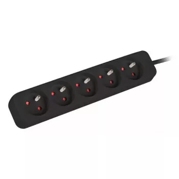 Πολύπριζο Lanberg PS0-05E-0100-IEC-BK