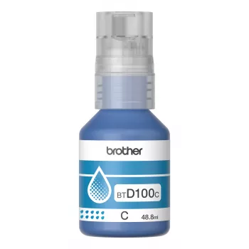 Μελανοδοχείο Brother BTD100C Cyan Original 48.8 ml για εκτυπωτές Brother, 91 g