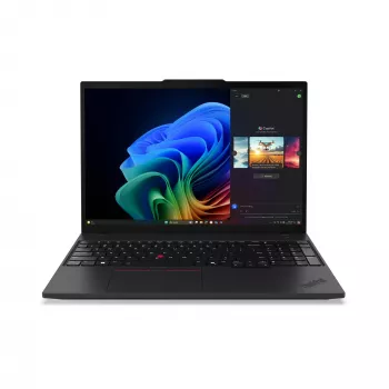 Lenovo ThinkPad T16 Gen 4 (AMD) Copilot+ PC AMD Ryzen™ AI 5 340 Laptop 40,6 cm (16 ίντσες) WUXGA 32 GB DDR5-SDRAM 512 GB SSD Wi-Fi 7 (802.11be) Windows 11 Pro Αγγλικά Μαύρο